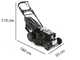 Blackstone SP530E Deluxe - Tondeuse &agrave; gazon thermique autotract&eacute;e - 4 en 1