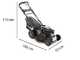 Blackstone SP530 H Deluxe - Tondeuse &agrave; gazon thermique autotract&eacute;e - Moteur Honda GCVX200