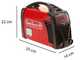 Poste &agrave; souder inverter &agrave; &eacute;lectrode en courant continu GeoTech WM-140 F - 140 A - avec Kit MMA