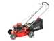 Tondeuse &agrave; gazon thermique GeoTech S41-130 B - &agrave; pouss&eacute;e manuelle 2en1 ramassage + &eacute;jection post&eacute;rieure
