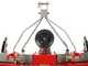 GeoTech-Pro TLP 180 - Plateau de coupe pour tracteur &ndash; 3 rotors &agrave; 1 lame