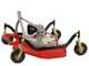 GeoTech-Pro TLP 180 - Plateau de coupe pour tracteur &ndash; 3 rotors &agrave; 1 lame