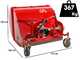 GeoTech Pro CFL160 - Broyeur pour tracteur - Bac de ramassage - Ramasseur - S&eacute;rie m&eacute;dium