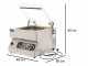 Euro 3700 Top Inox - Machine sous vide &agrave; cloche  - Barre de soudure de 35 cm