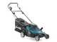 Makita DLM432PT2 - Tondeuse &agrave; gazon &eacute;lectrique 2 X 5 Ah au lithium - Bac de ramassage, 43 cm