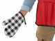 Set Tablier avec Ustensiles barbecue + Brosse/raclette pour nettoyage du barbecue