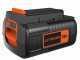 Tron&ccedil;onneuse &eacute;lectrique Black&amp;Decker GKC3630L20-QW - lame de 30 cm - batterie au lithium 36V 2Ah
