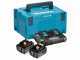 Tron&ccedil;onneuse &agrave; batterie Makita DUC252 - batterie 5Ah 18V et chargeur de batterie inclus