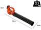Black &amp; Decker BCBL200L-QW - Souffleur de feuilles &agrave; batterie 18 V 2 Ah + batterie offerte 18 V 2 Ah