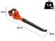 Black &amp; Decker GWC1820PC-QW - Souffleur de feuilles sans fil 18 V 2 Ah + batterie offerte 18 V 2 Ah  