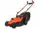 Black &amp; Decker BEMW461BH-QS - Tondeuse &agrave; gazon &eacute;lectrique - 1400W - Coupe de 34&nbsp;cm