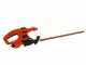 Taille-haie &eacute;lectrique Black &amp; Decker BEHTS201-QS - 420 W avec lamier de 45 cm