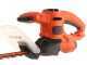 Taille-haie &eacute;lectrique Black &amp; Decker BEHTS251-QS - 450W avec lamier de 50 cm