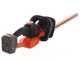 Taille-haie &eacute;lectrique &agrave; batterie Black &amp; Decker GTC18504PC-QW 18V 4Ah + une batterie 18V 2Ah offerte - lamier 50 cm