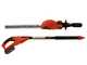 Black &amp; Decker GTC1843L20-QW - Taille-haie &agrave; batterie sur perche de rallonge - 18V/2Ah