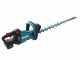 Taille-haie &agrave; batterie Makita DUH751 - lamier de 75 cm - batterie et chargeur de batterie inclus
