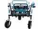 Brouette &eacute;lectrique &agrave; roues Makita DCU180 avec ch&acirc;ssis tubulaire - batterie 5Ah/18V(2x18v)