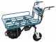 Brouette &eacute;lectrique &agrave; roues Makita DCU180 avec ch&acirc;ssis tubulaire - batterie 5Ah/18V(2x18v)