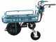 Brouette &eacute;lectrique &agrave; roues Makita DCU180 avec ch&acirc;ssis tubulaire - batterie 5Ah/18V(2x18v)