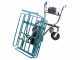 Brouette &eacute;lectrique &agrave; roues Makita DCU180 avec ch&acirc;ssis tubulaire - batterie 5Ah/18V(2x18v)