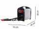 Poste &agrave; souder inverter &agrave; &eacute;lectrode &agrave; courant continu MMA Awelco Plus 210 - 200A - 230V