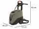 Nettoyeur haute pression &agrave; eau chaude Comet Patriot 150 Gold - 480 l/h