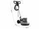 Autolaveuse monobrosse Karcher Pro BDS 43/150 C Classic - 1500 W - largeur de travail 43 cm - BROSSE ET R&Eacute;SERVOIR NON INCLUS