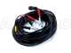 Castellari Fenix L V2 - Peigne vibreur &eacute;lectrique &agrave; batterie de type automobile avec c&acirc;ble inclus - Perche t&eacute;lescopique en carbone 230/320 cm