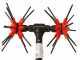 Peigne vibreur &eacute;lectrique Agrotechnic X.4 Full Carbon - perche carbone 200 cm - l&eacute;ger