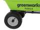 Brouette &agrave; batterie sur roues Greenworks G40GC Garden Cart 40V- Brouette &eacute;lectrique