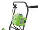 Brouette &agrave; batterie sur roues Greenworks G40GC Garden Cart 40V- Brouette &eacute;lectrique