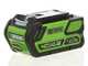 Greenworks G40GC Garden Cart - Brouette &agrave; batterie sur roues 40V 4Ah