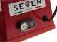 Seven Italy PS 220 PRO Rouge - Trancheuse avec lame de 220 mm - aff&ucirc;teur fourni - 160 Watts