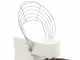 P&eacute;trin &agrave; spirale professionnel Seven Italy GH 15 - 400 V - Avec roues et Minuterie