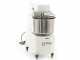 P&eacute;trin &agrave; spirale professionnel Seven Italy GH 15 - 400 V - Avec roues et Minuterie