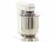 Batteur m&eacute;langeur plan&eacute;taire Seven Italy FP110 avec cuve INOX 10 litres - Accessoires interchangeables