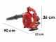 GeoTech BB 248 - Souffleur thermique avec moteur 2 temps