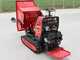Brouette &agrave; chenilles GeoTech Pro Geoporter 550 DHS Hydro - benne dumper hydraulique 500 kg