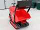 Brouette &agrave; chenilles GeoTech Pro Geoporter 550 DHS Hydro - benne dumper hydraulique 500 kg