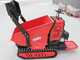 Brouette &agrave; chenilles GeoTech Pro Geoporter 550 DHS Hydro - benne dumper hydraulique 500 kg