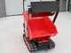 Brouette &agrave; chenilles GeoTech Pro Geoporter 550 DHS Hydro - benne dumper hydraulique 500 kg