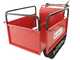 Brouette &agrave; chenilles GeoTech Pro GeoPorter H-540E Hydro - Caisson extensible hydraulique 500Kg