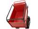 Brouette &agrave; chenilles GeoTech Pro GeoPorter H-540E Hydro - Caisson extensible hydraulique 500Kg