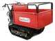 Brouette &agrave; chenilles GeoTech Pro GeoPorter H-540E Hydro - Caisson extensible hydraulique 500Kg