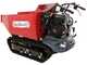 Brouette &agrave; chenilles GeoTech Pro GeoPorter H-540D Hydro - Caisson dumper hydraulique 500Kg