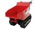 Brouette &agrave; chenilles GeoTech Pro GeoPorter H-540D Hydro - Caisson dumper hydraulique 500Kg
