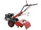 Motoculteur Geotech MCT 650 avec moteur Loncin &agrave; essence de 196cm3 - 6.5HP