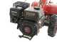 Motoculteur Geotech MCT 650 avec moteur Loncin &agrave; essence de 196cm3 - 6.5HP