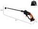 Pistolet nettoyeur haute pression Worx WG620E 20V Lithium avec batterie 2A Powershare