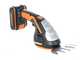 Worx WG801E - Cisaille &agrave; gazon &agrave; batterie 4 en 1- Sculpte-haie - 20V - 2Ah